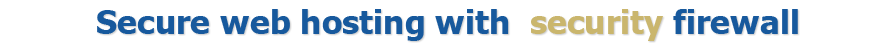 Siguran web hosting sa sigurnosnim vatrozidom